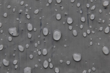 water drops an white background