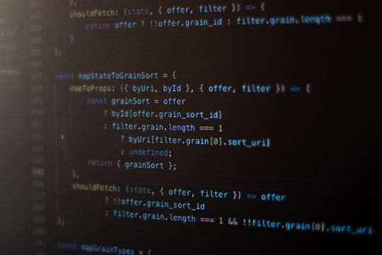 Code redactor (IDE) with open javascript project using react