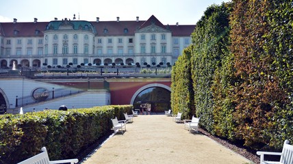 Castle Gardens - a garden adjacent to the Royal Castle