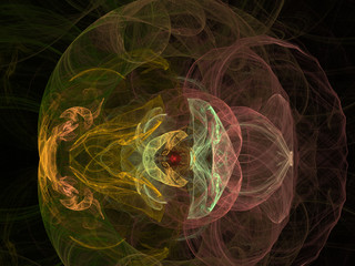 Imaginatory fractal Texture Image