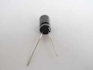 capacitor (aka condenser or condensator)