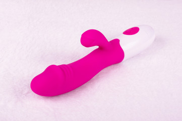 Sex toy for adults pink color vibrator