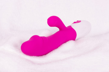 Sex toy for adults pink color vibrator