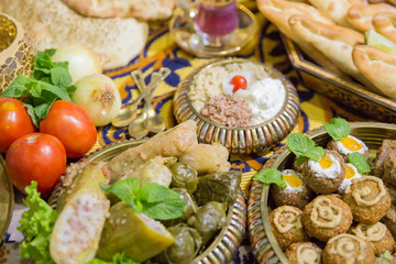 àrabe, esfiha, food