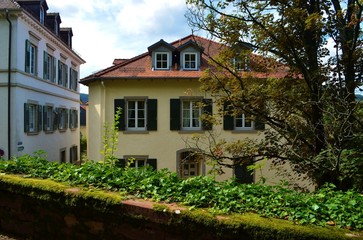Fototapeta na wymiar Baden-Baden architecture in Germany