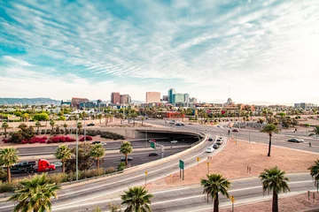 Fotobehang Downtown Phoenix, Arizona © Brandon
