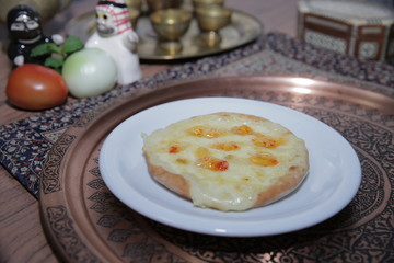 árabe, esfiha, food