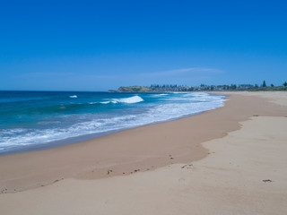 Fototapeta na wymiar Werri Beach in Gerringong, New South Wales, Australia