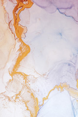 Alcohol ink. Style incorporates the swirls of marble or the ripples of agate.  Abstract painting, can be used as a trendy background for wallpapers, posters, cards, invitations, websites.