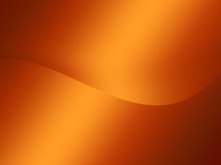 Abstract orange wave  background