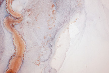 Alcohol ink. Style incorporates the swirls of marble or the ripples of agate.  Abstract painting, can be used as a trendy background for wallpapers, posters, cards, invitations, websites.