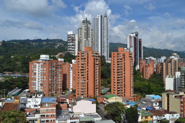 Fototapeta premium Budynki Bucaramanga Colombia 02
