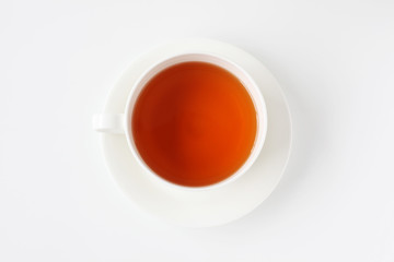 紅茶 ホット ティー カップ 白背景