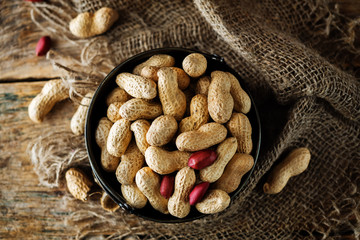 Peanuts in a bowl