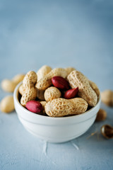 Peanuts in a bowl