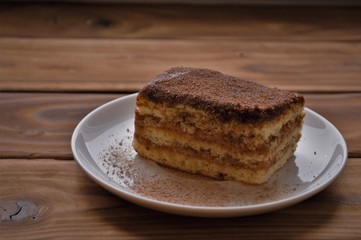 slice of chocolate cake