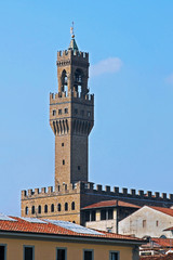 Obraz premium Palazzo Vecchio bell tower