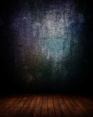 dark empty interior room. may used as background.