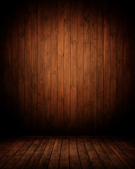 dark empty interior room. may used as background.
