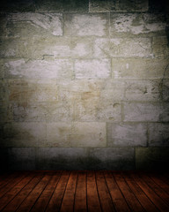 dark empty interior room. may used as background.