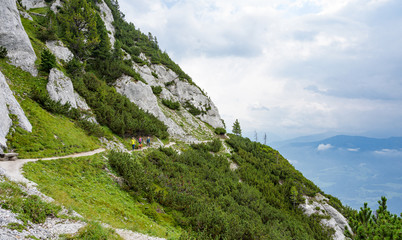 Obraz premium Stoderzinkenwanderung