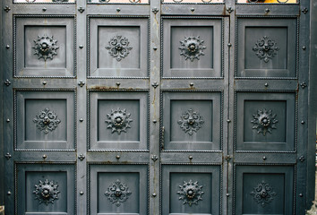 Fototapeta premium door decoration closeup