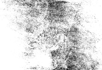 Black and white hand painted background texture with grunge brush strokes