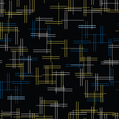 Seamless geometric pattern lines texture design brown background