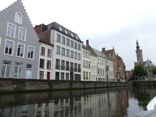View of the city's water channels. Nice view of the city.