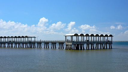 Fishing pier on Saint Simons Sound