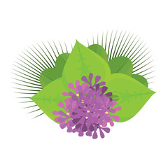 Abstract cute flower