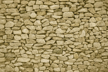 Old wall made of stone.