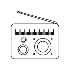 music sound flat design style