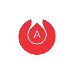 Fototapeta premium Blood Donation logo design vector