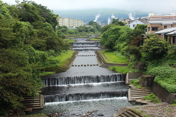 Fototapeta premium 別府市 風景