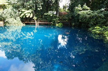 Blue hole in Vanuatu,Santo