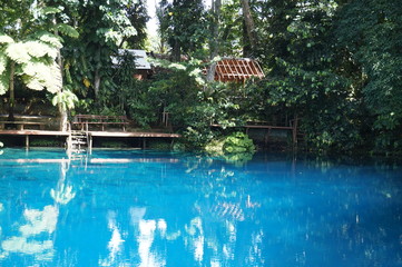 Blue hole in Vanuatu,Santo