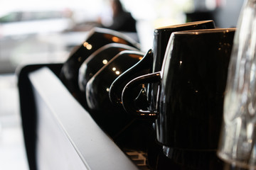 coffee cups background