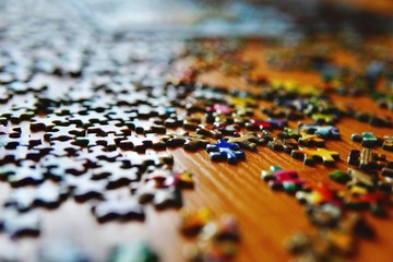 pieces of puzzle