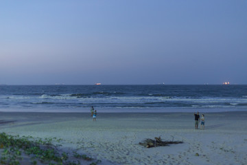 view of the beach
