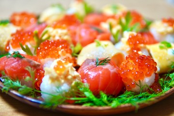 beautiful sushi