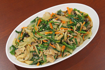豚肉と野菜の炒め物