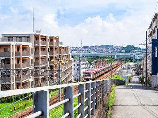 Obraz premium 郊外の住宅街 川崎市