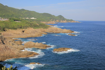 鵜ノ岬展望台からの風景