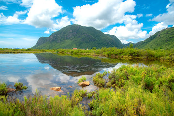 The beautiful scenery of the island in Thailand