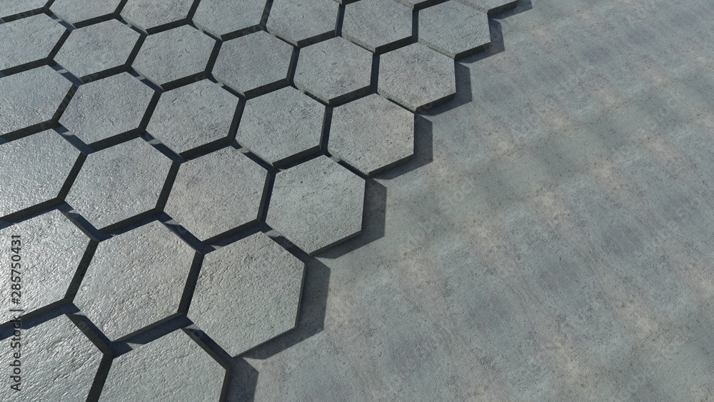Poster abstrack background 3d model rendering