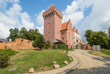 Fototapeta na wymiar Poznan, Poland - one of the main cities of the country, Poznan presents a wonderful rainassance Old Town. Here in particular the Royal Castle, built in 1249 and once home of the Polish King