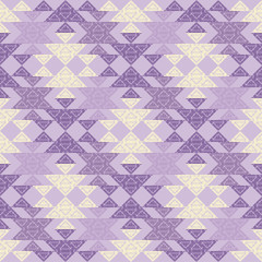 Ethnic boho seamless pattern. Lace. Embroidery on fabric. Patchwork texture. Weaving. Traditional ornament. Tribal pattern. Folk motif. Can be used for wallpaper, textile, wrapping, web. 