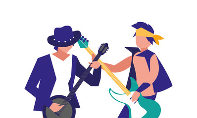 people musicians concert event design