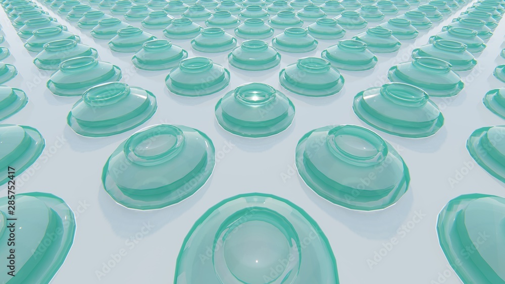 Poster abstrack background 3d model rendering